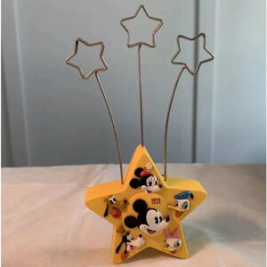 VTG Disney Mickey Mouse 1928-2001 Photo Card Holder Walt's 100 Year Anniversary